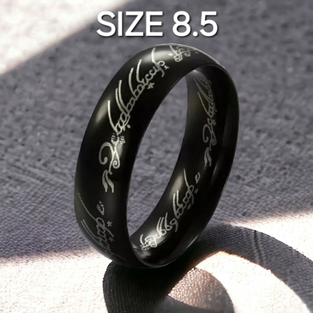 Lord Of The Rings Unisex The One Ring Size 8.5